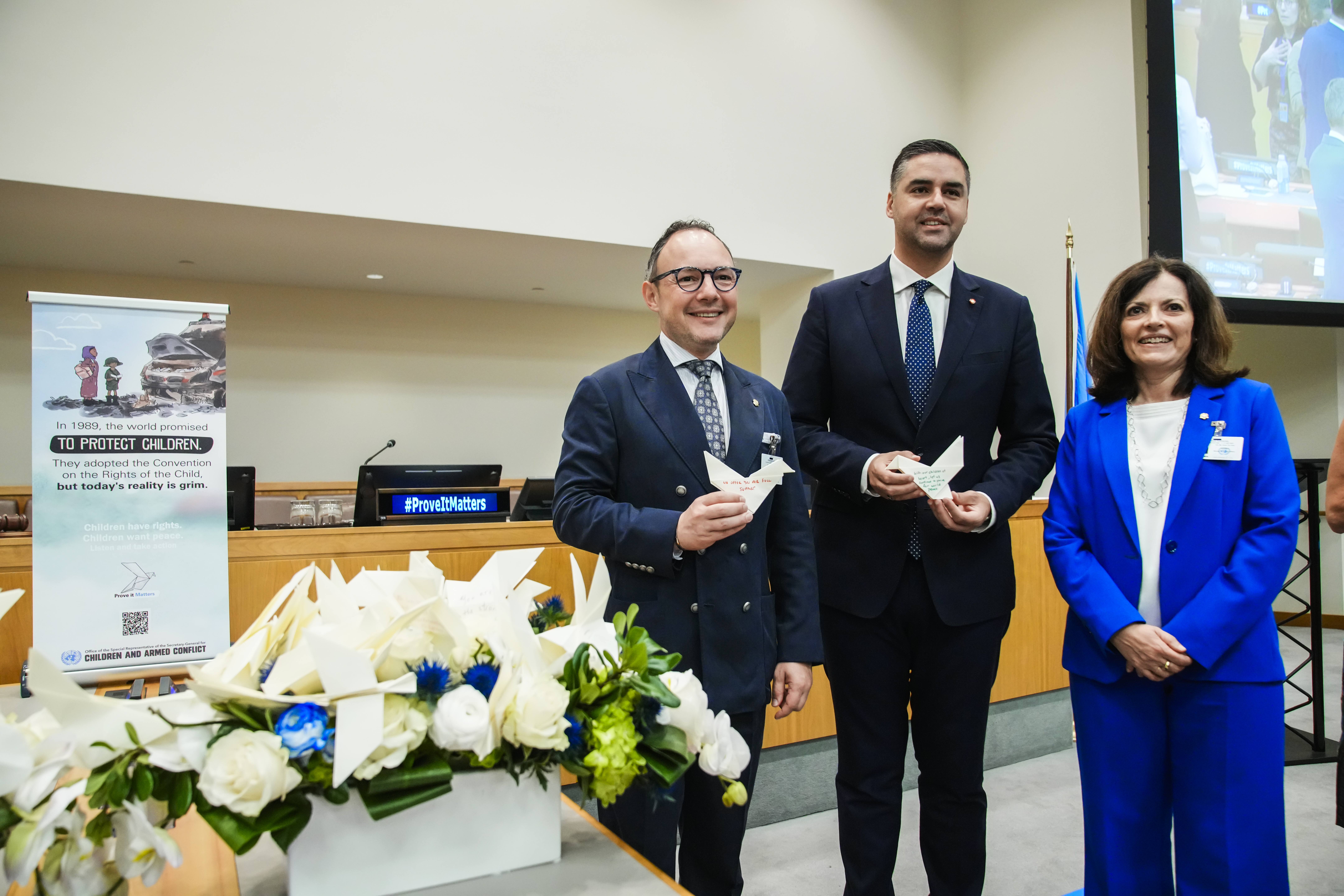 El cap de Govern i la ministra Tor juntament amb el viceprimer ministre i ministre d’Afers Exteriors i Turisme de Malta, Ian Borg.