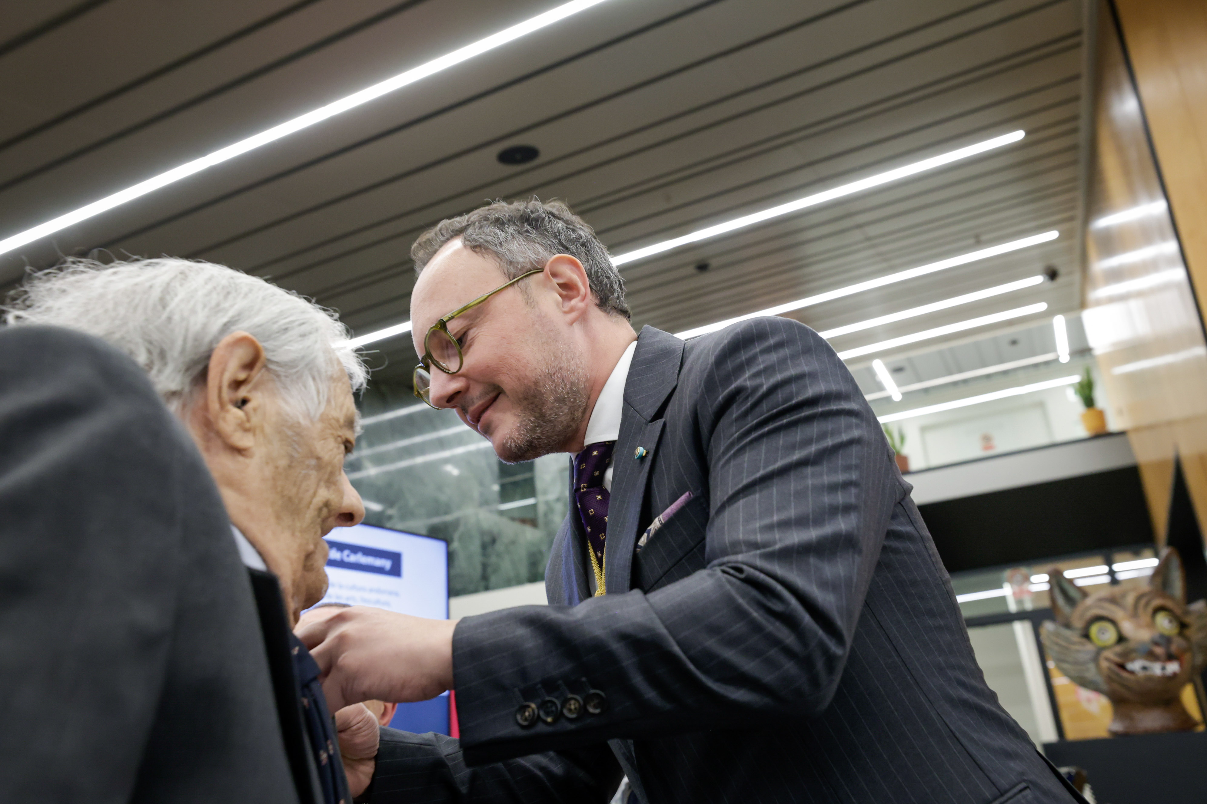 Condecoració Sergi Mas