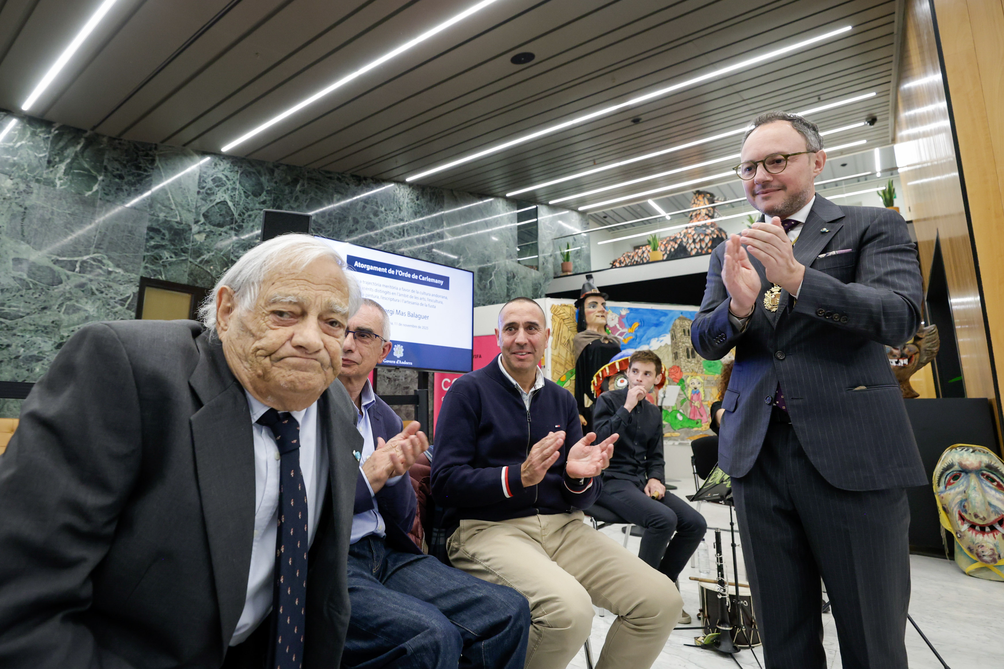 Condecoració Sergi Mas