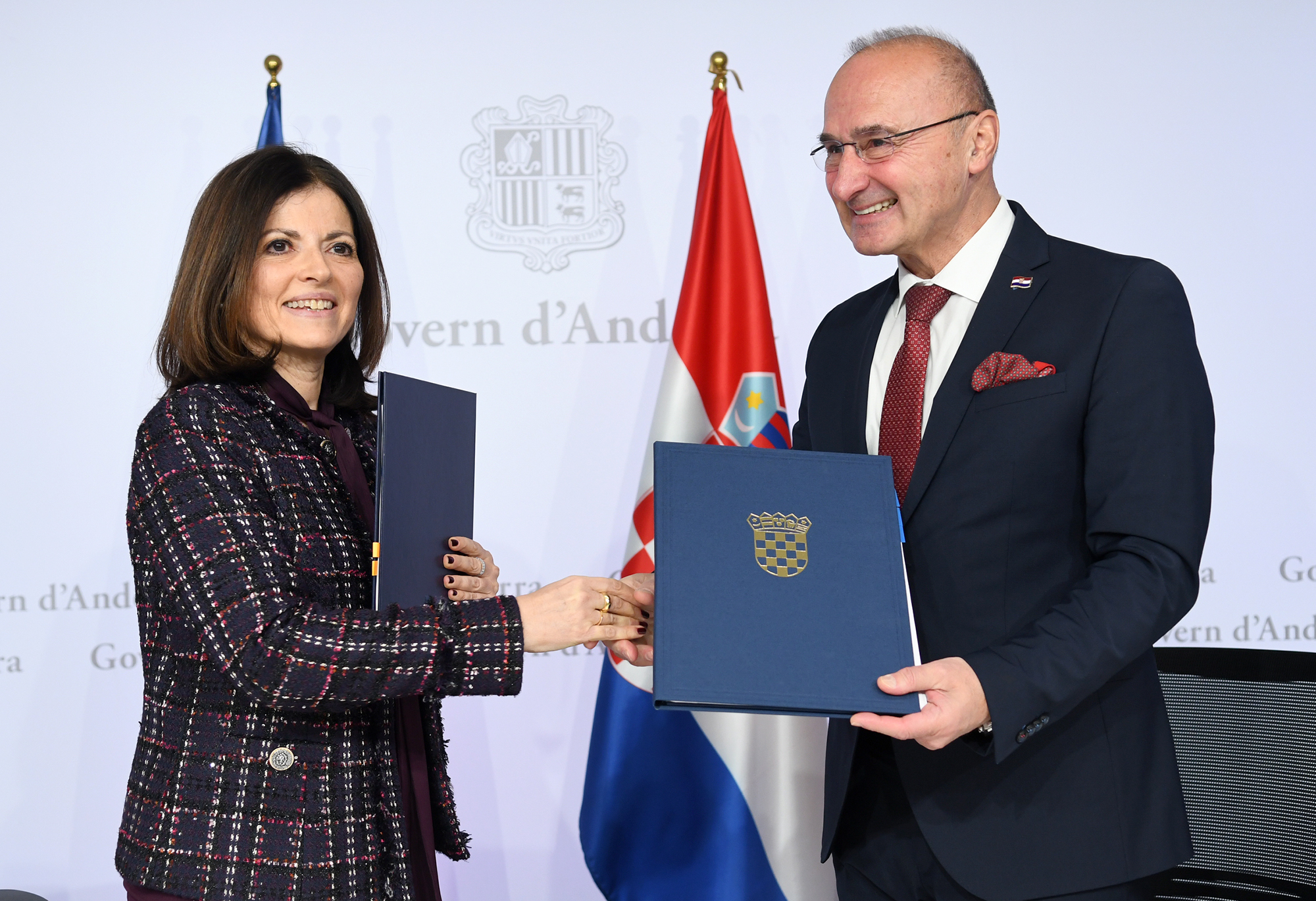 Visita Ministre d'Afers Exteriors i Europeus de Croàcia