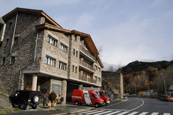 Parc bombers La Massana (entrada i vehicles)