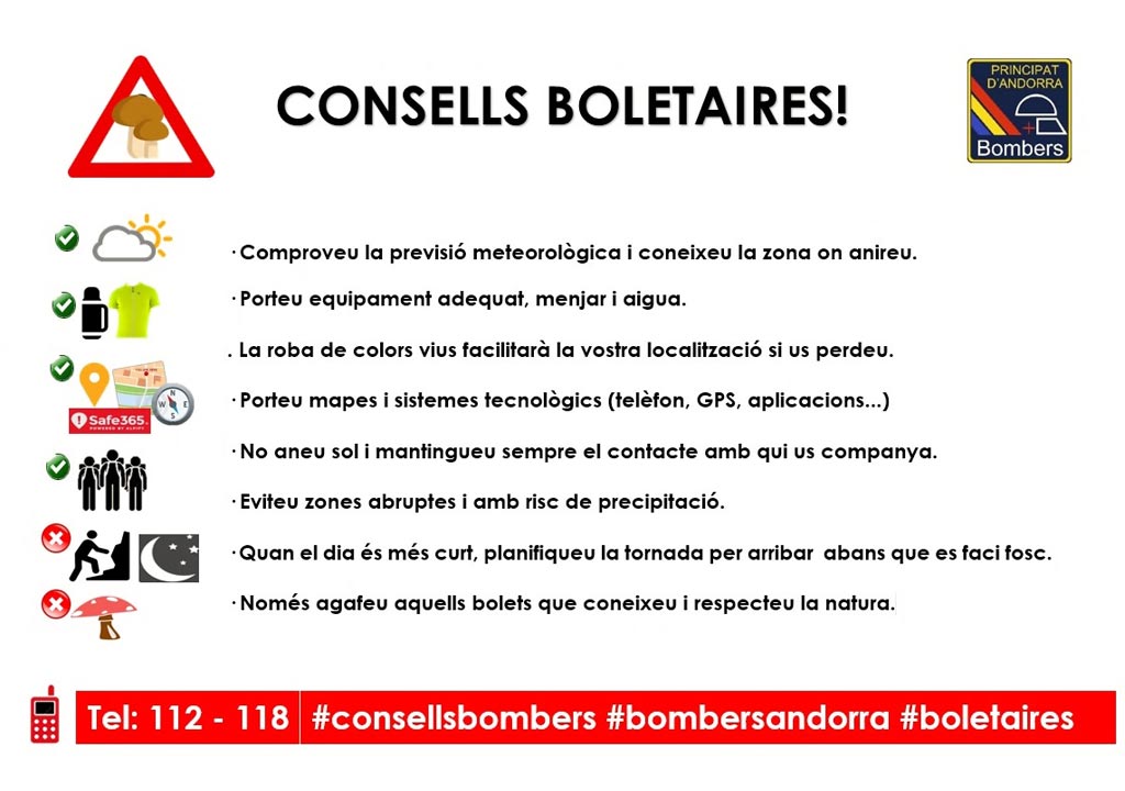 Consells pel risc de ventades