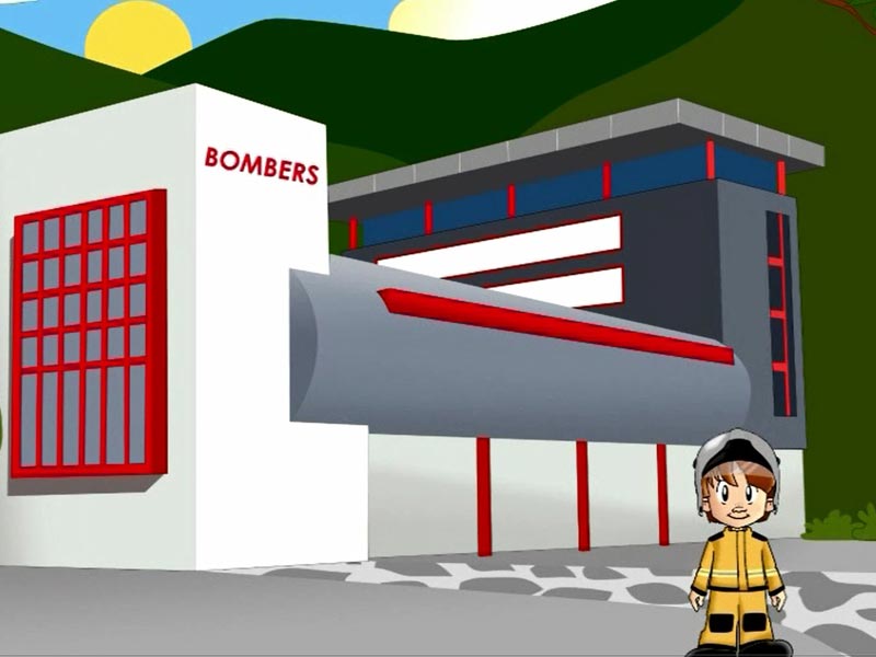 Quimet i el parc de bombers