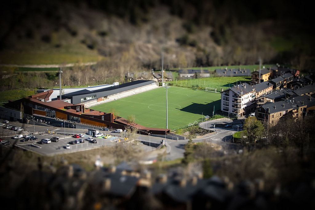 Camp d’esports de gespa artificial