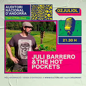 Cartell Juli Barrero & The Hot Pockets