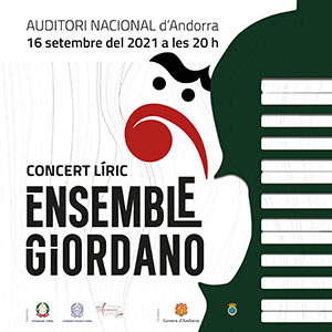 Cartell Concert líric: Ensemble Giordano