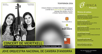 Cartell Concert de Meritxell –