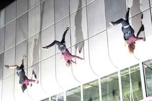 Espectacle de dansa vertical