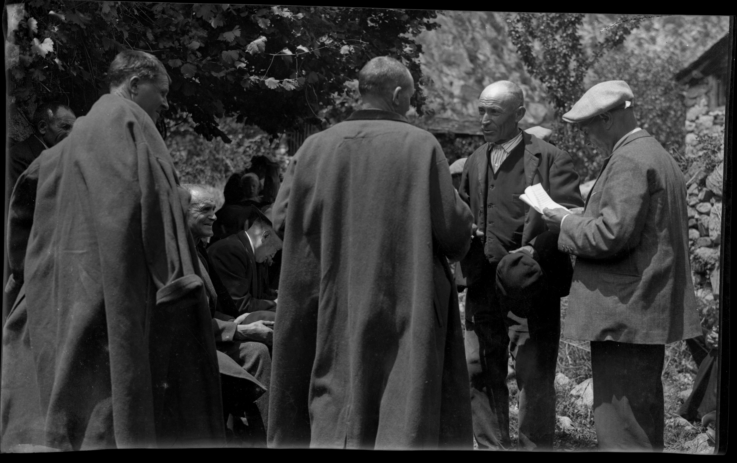 FGP-517: Membres del Consell General i particulars durant una Visura