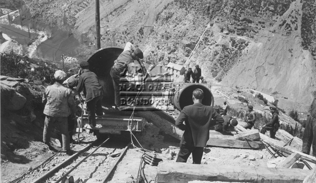 VE-010: Instal·lació de la canonada d’Engolasters