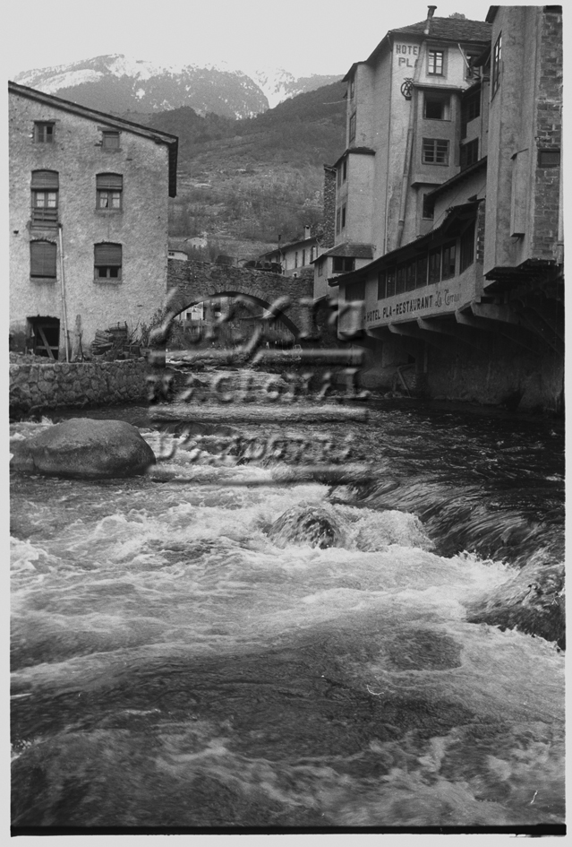 FL 233: El riu Valira d’Orient a l’altura d’Escaldes-Engordany