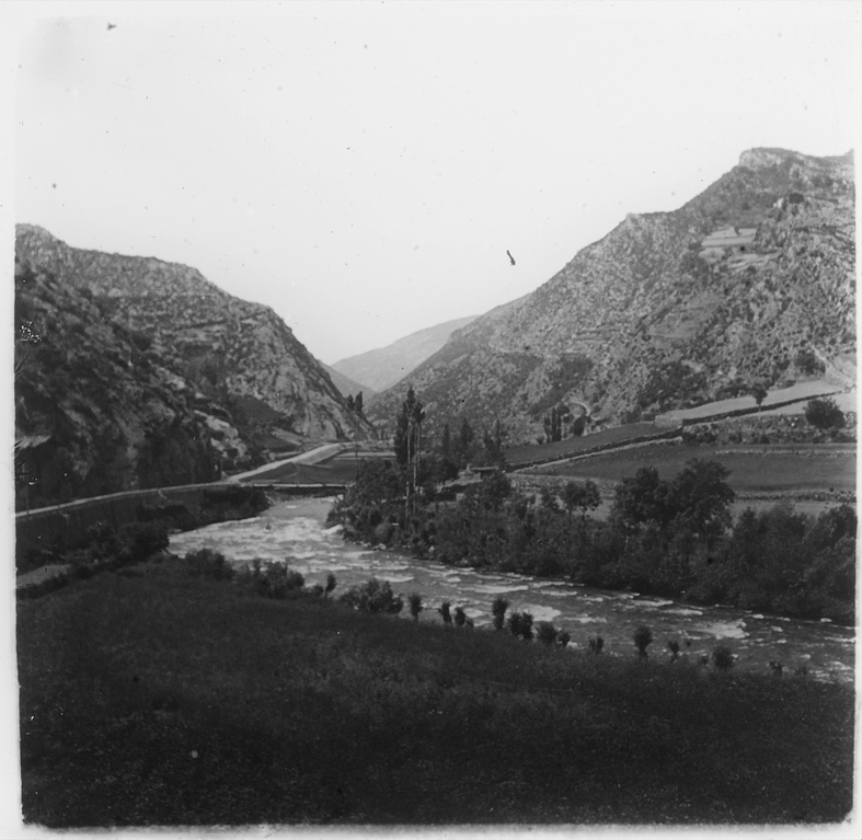 13-FSA: Vista nord-sud de la sortida de Sant Julià