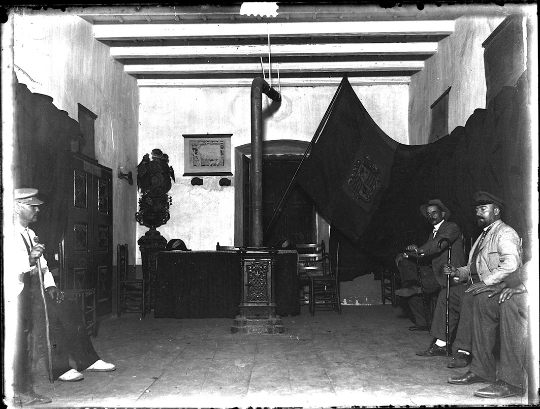 ACAU_FGP_0055: Interior de la Sala del Consell General a la Casa de la Vall