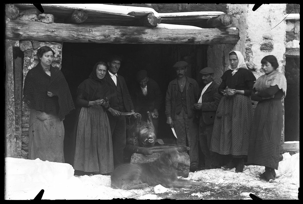 FGP_0336: Matança del porc a Segudet