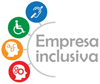 Logo de empresa inclusiva