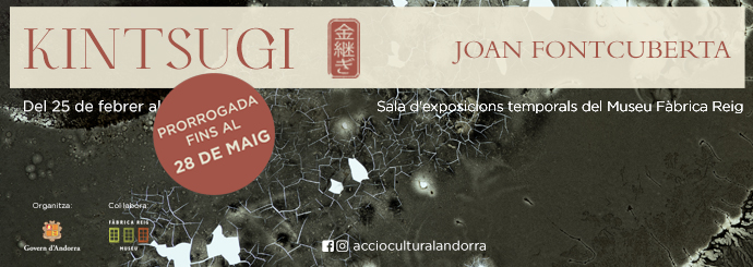 Cartell exposció Kintsugi - Joan Fontcuberta