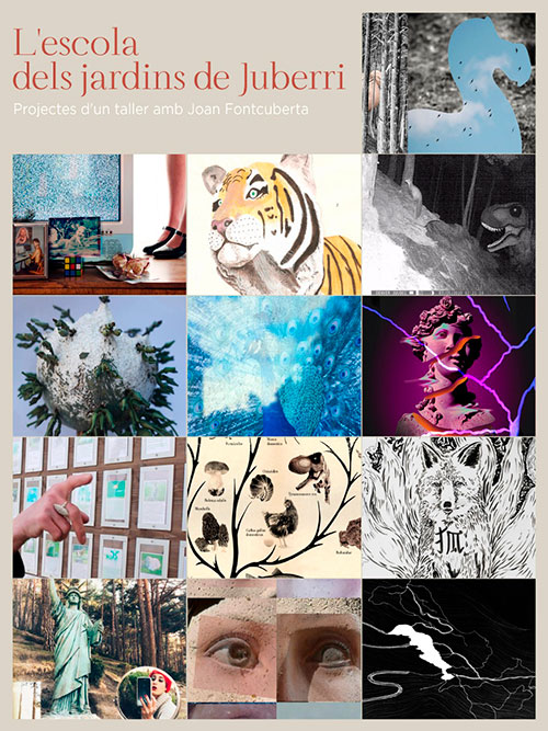 Cartell exposició L'Escola dels Jardins de Juberri