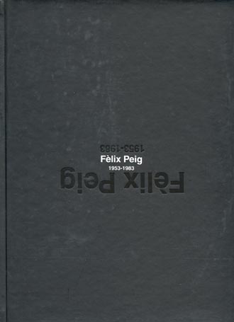 Portada catàleg Fèlix Peig: 1953-1983