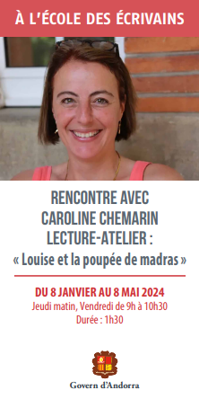 Trobada amb Caroline Chemarin. Lectura i taller 