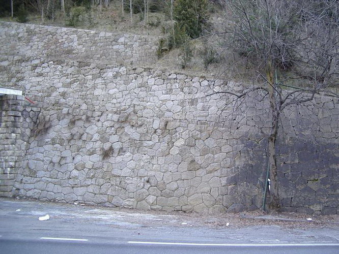 Imagen de Mur de la carretera a l'alçada de FEDA