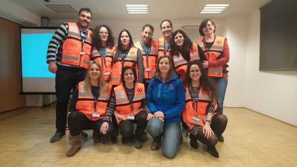 Foto amb l'associació