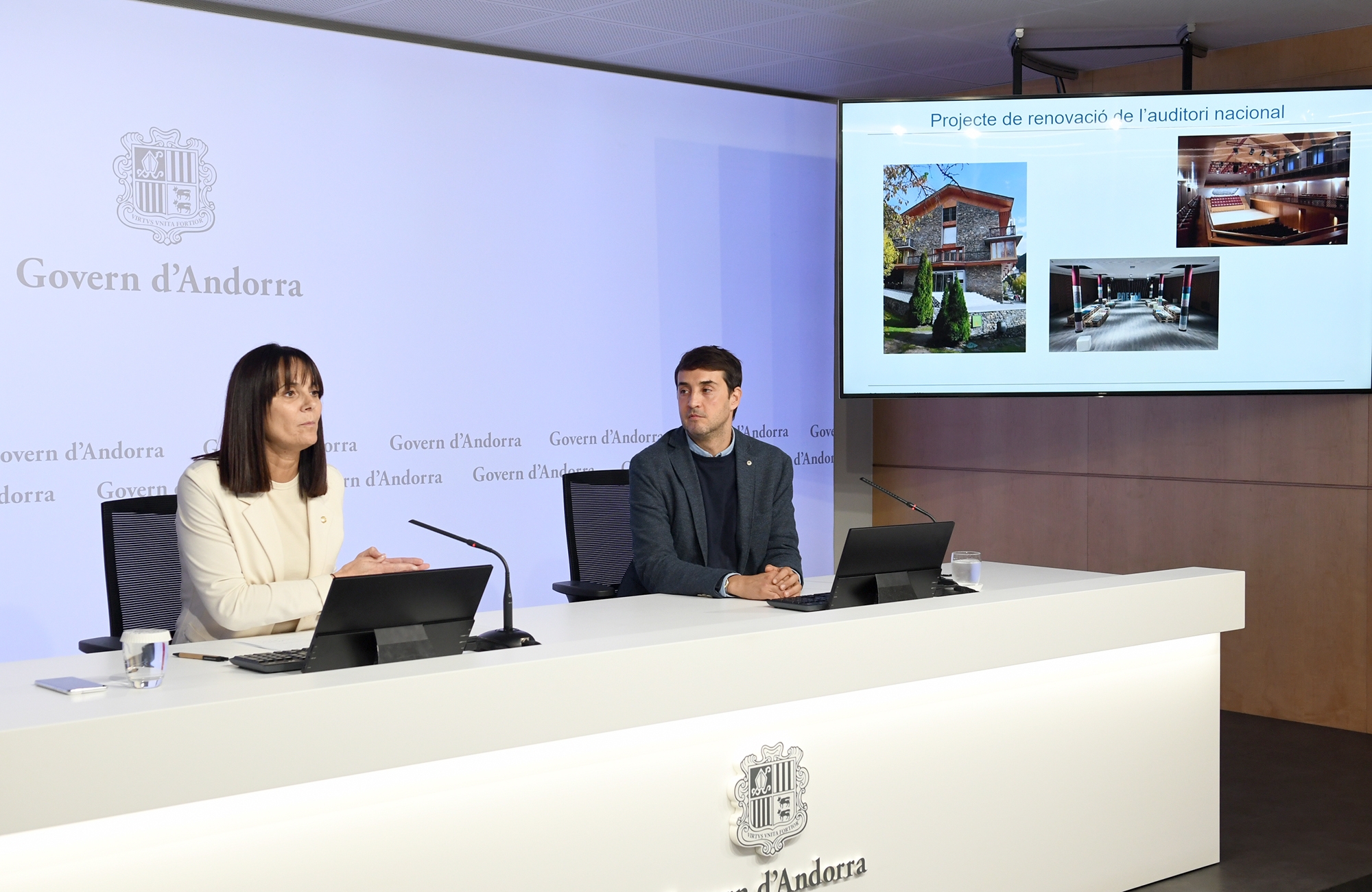 El Govern renovarà les instal·lacions de l’Auditori Nacional amb una inversió prevista de 770.000 euros