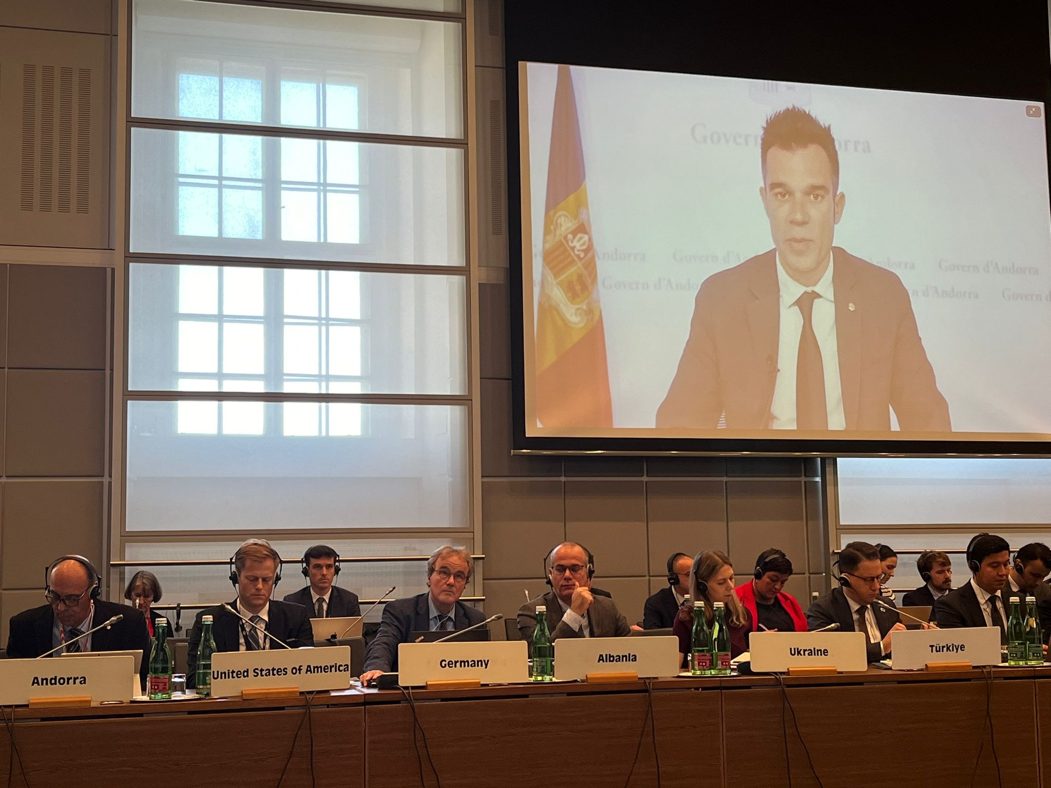 David Forné defensa davant de l’OSCE la tasca feta per Andorra en la lluita contra el canvi climàtic