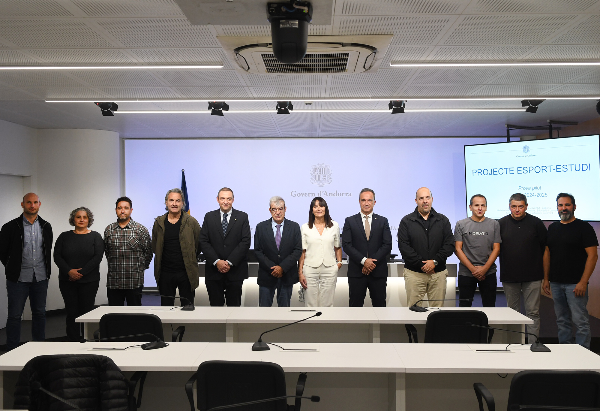 Es posa en marxa la prova pilot del Projecte esport-estudi amb 26 alumnes de segona ensenyança de l’Escola Andorrana