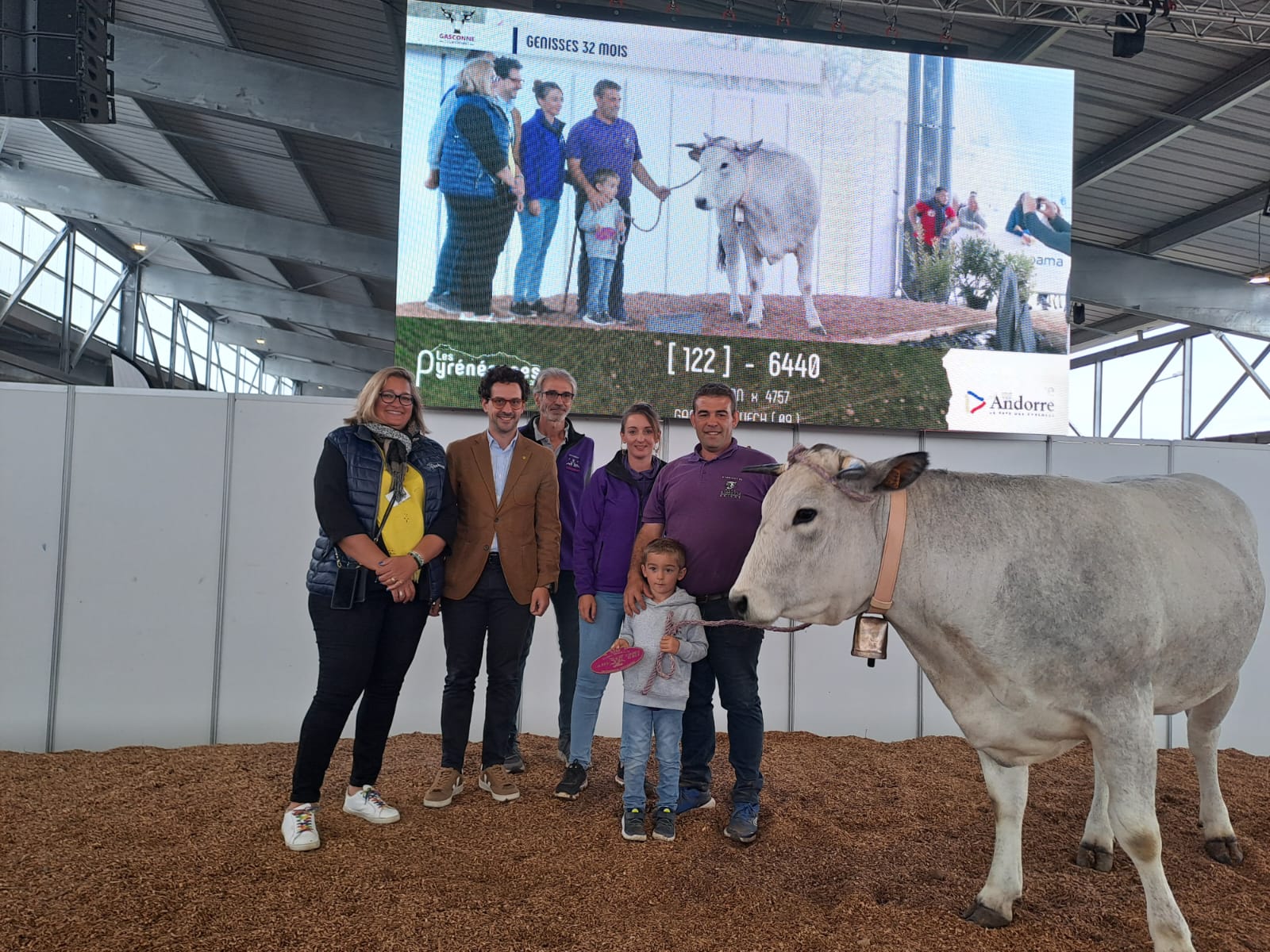 El Govern acompanya la participació dels productes locals a la fira agrària i ramadera ‘Les Pyrénéennes’