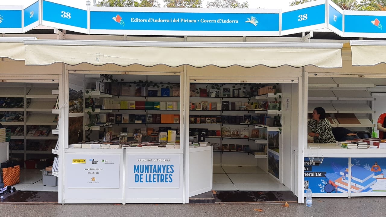 Andorra participarà en la 42a Setmana del llibre en català que se celebra a Barcelona amb prop de 200 títols del país