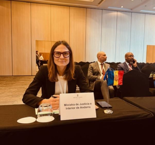 Ester Molné destaca la importància de la cooperació internacional davant els ministres de Justícia iberoamericans i de llengua portuguesa