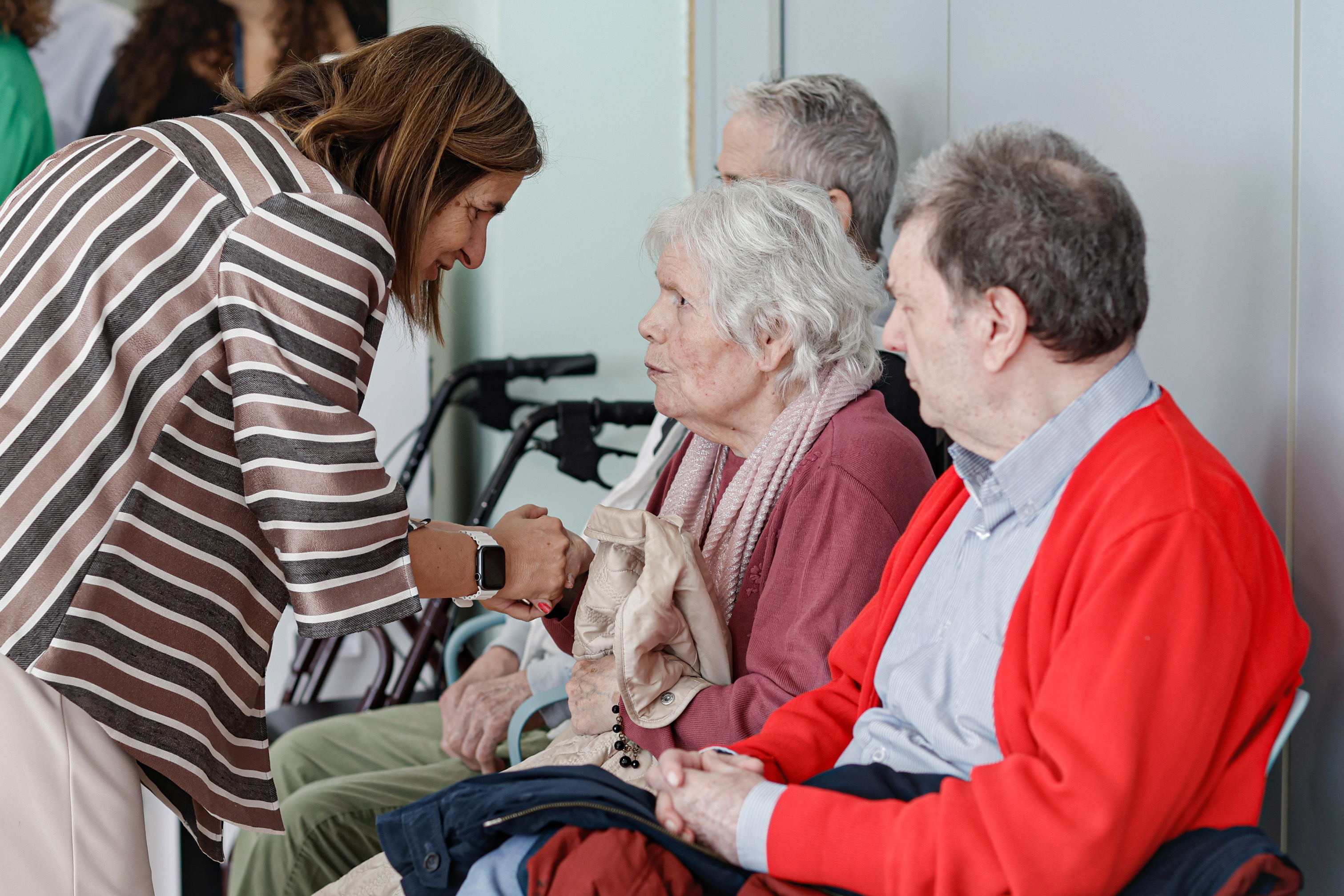 El cap de Govern remarca la importància d’impulsar polítiques socials per millorar la qualitat de vida de la gent gran