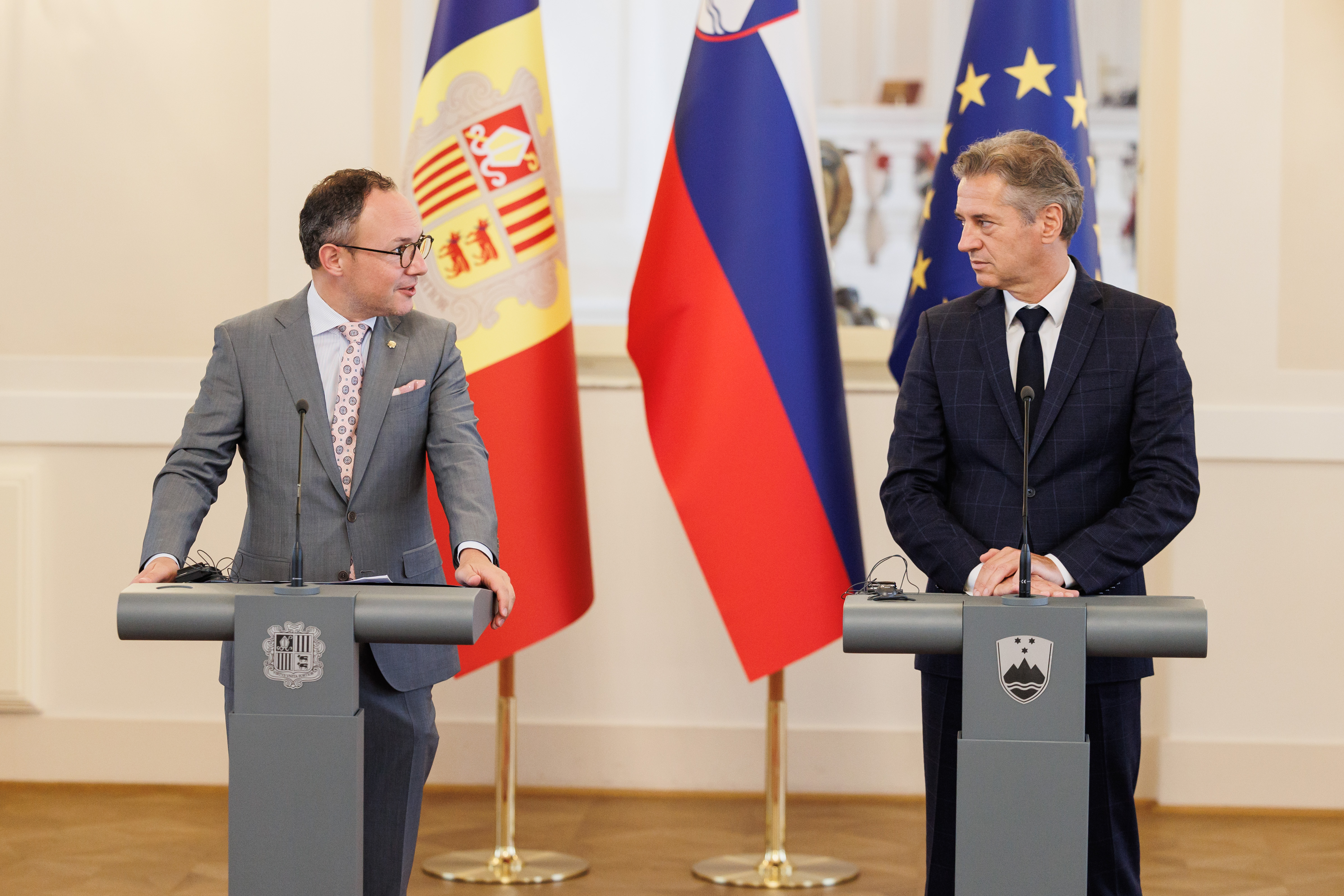 Andorra i Eslovènia estableixen un full de ruta per intensificar la col·laboració en diversos àmbits