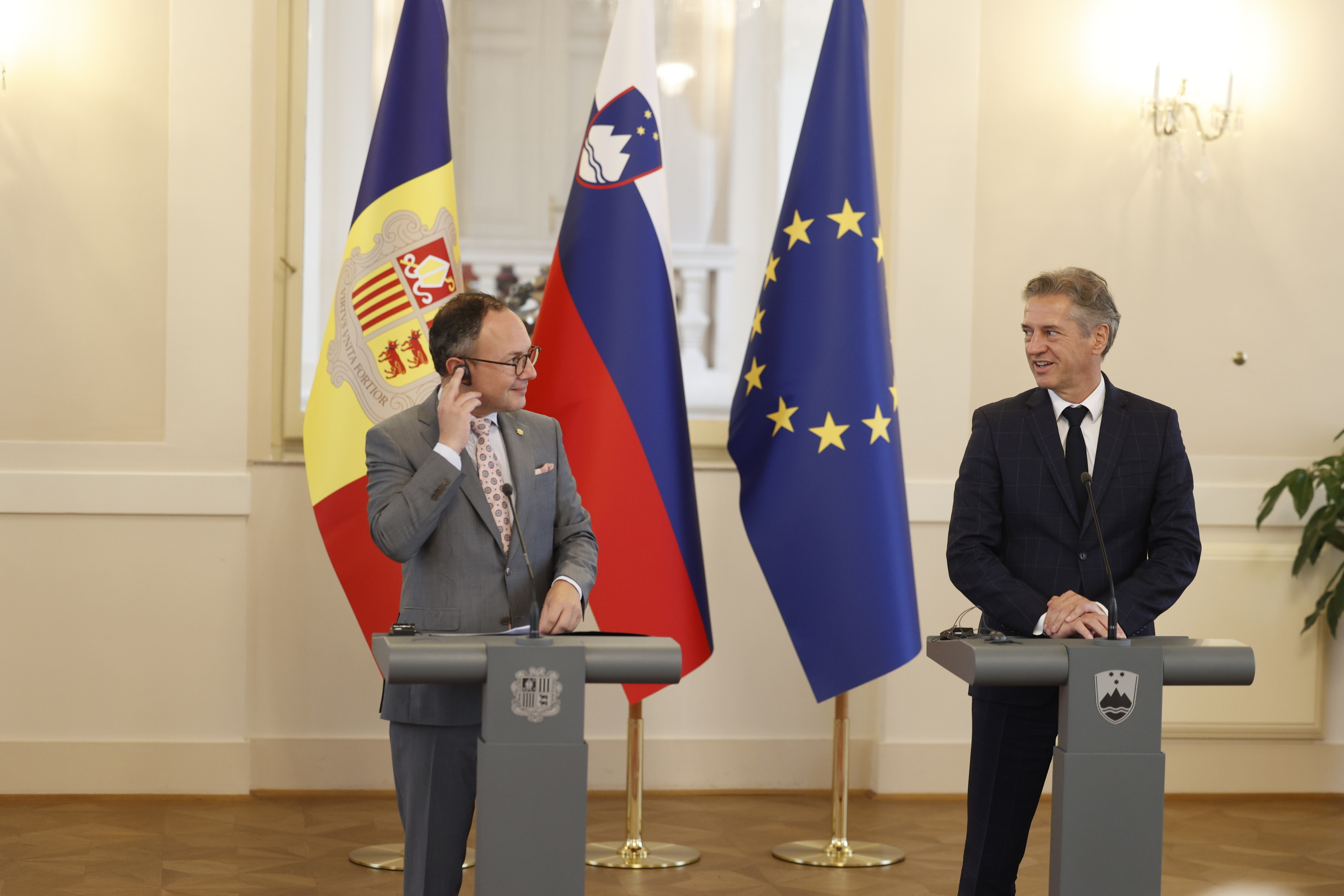 Andorra i Eslovènia estableixen un full de ruta per intensificar la col·laboració en diversos àmbits