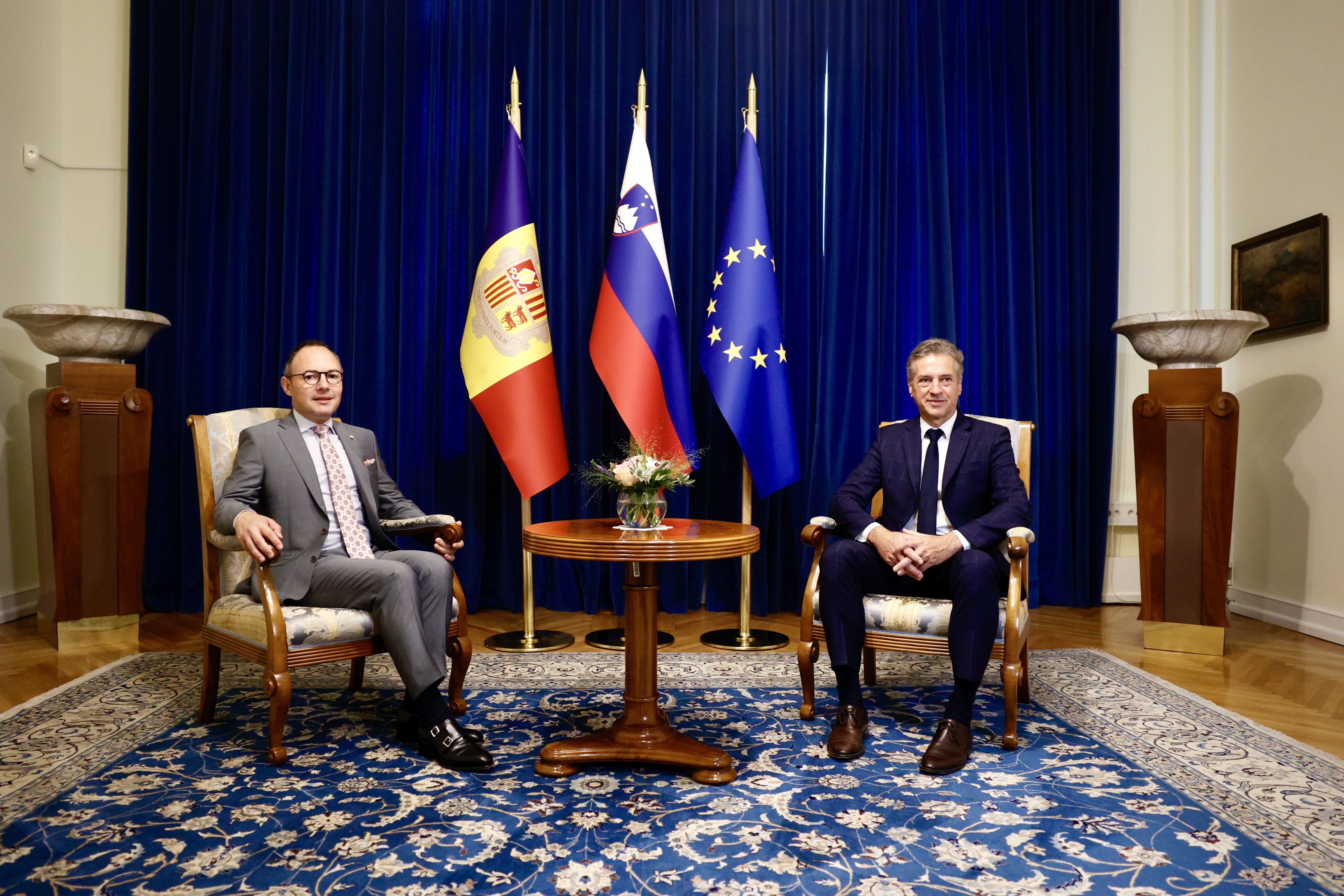 Andorra i Eslovènia estableixen un full de ruta per intensificar la col·laboració en diversos àmbits