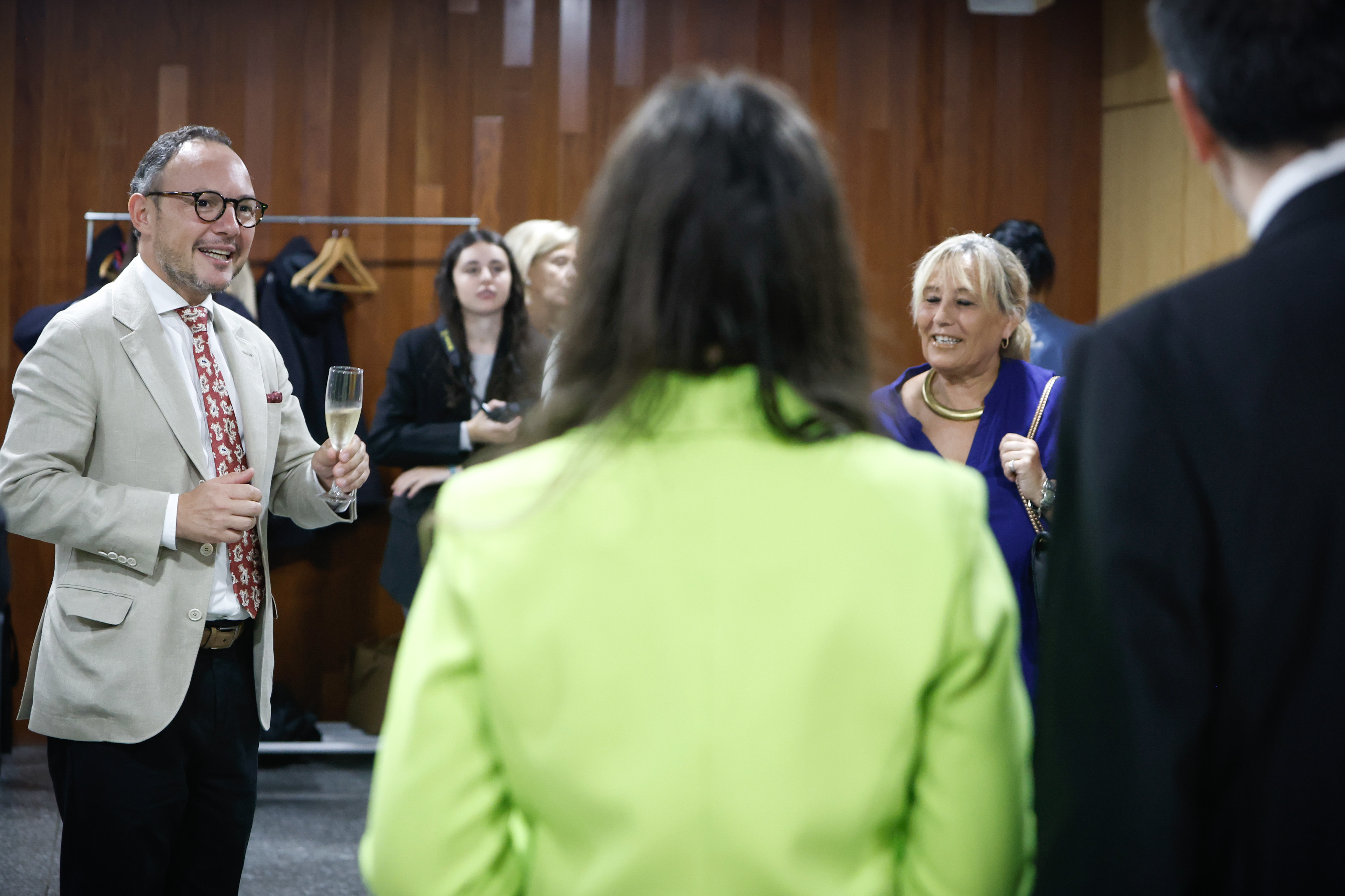 Recepció als participants de la 45a edició de les Olimpíades d’Escacs que se celebraran a Budapest aquest setembre