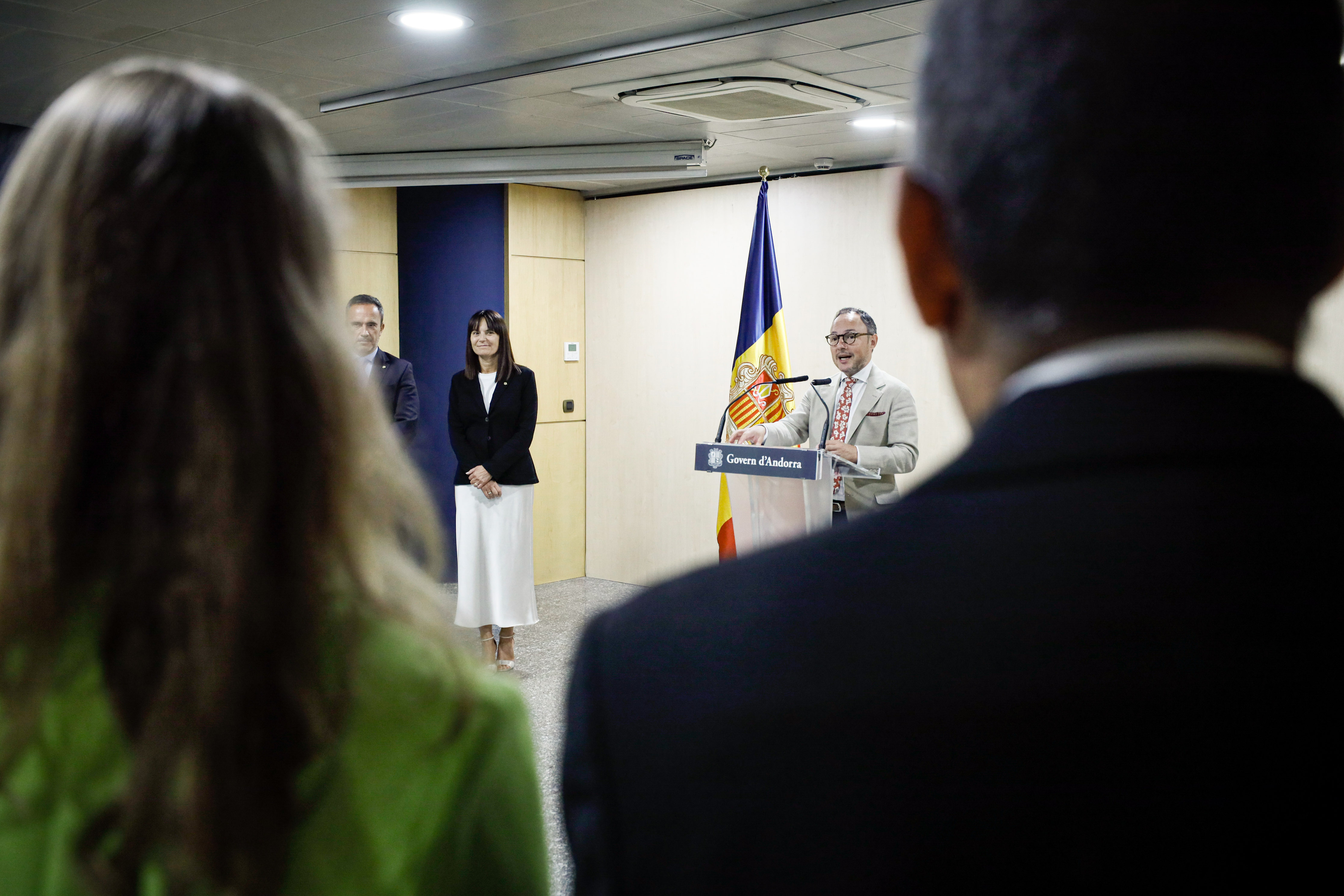 Recepció als participants de la 45a edició de les Olimpíades d’Escacs que se celebraran a Budapest aquest setembre