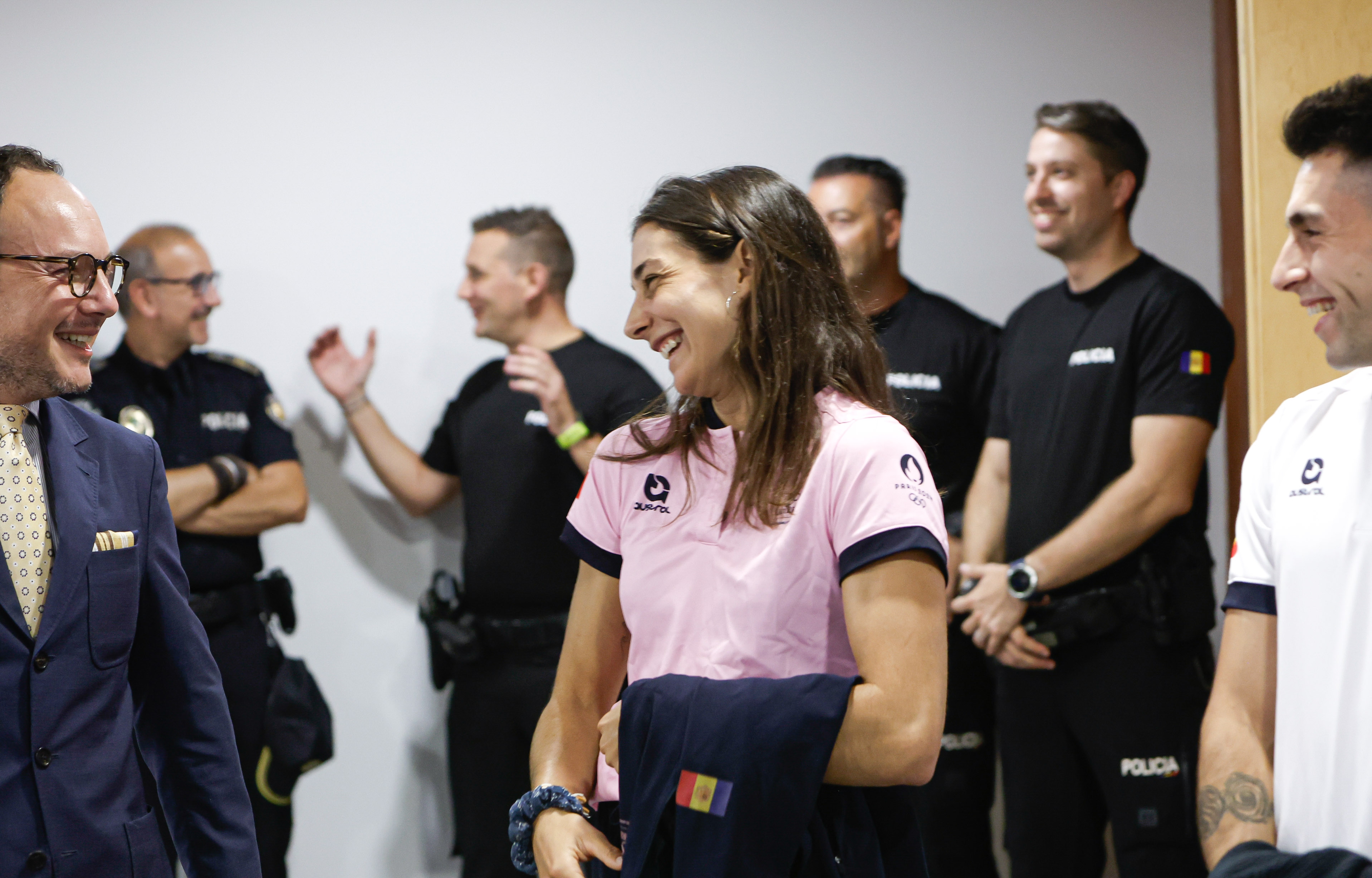 El Govern ret homenatge als esportistes que han representat Andorra als Jocs Olímpics, Mònica Dòria i Nahuel Carabaña