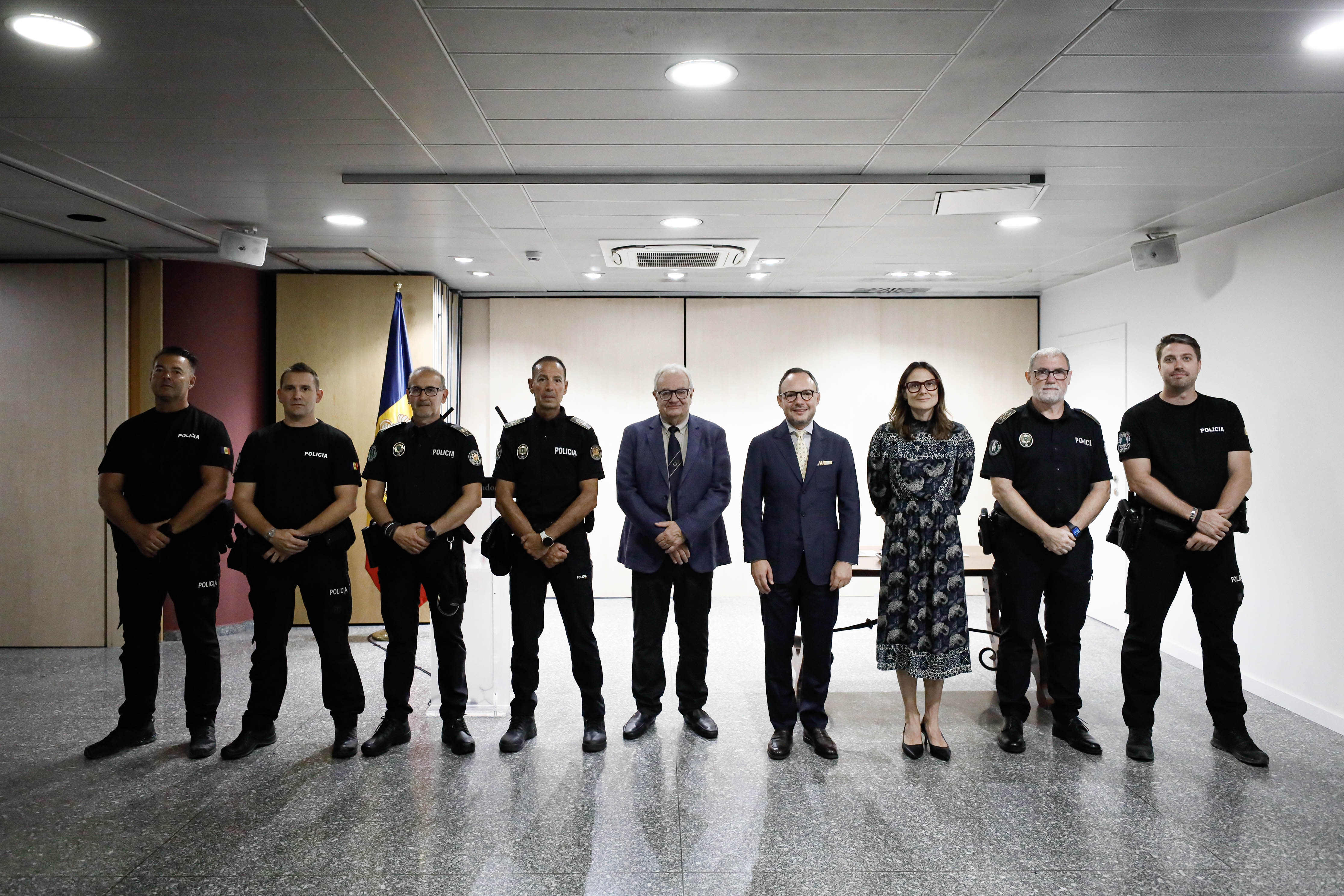 El Govern ret homenatge als esportistes que han representat Andorra als Jocs Olímpics, Mònica Dòria i Nahuel Carabaña