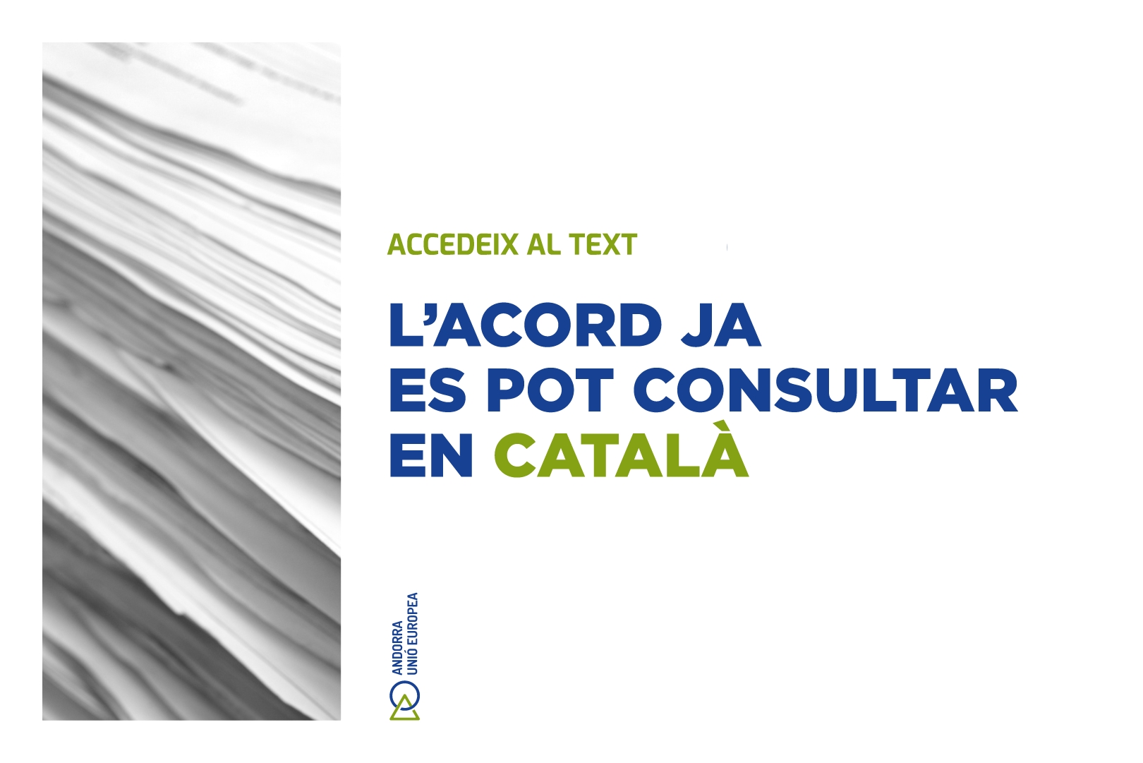 Es publica l’Acord d’associació amb la UE en català