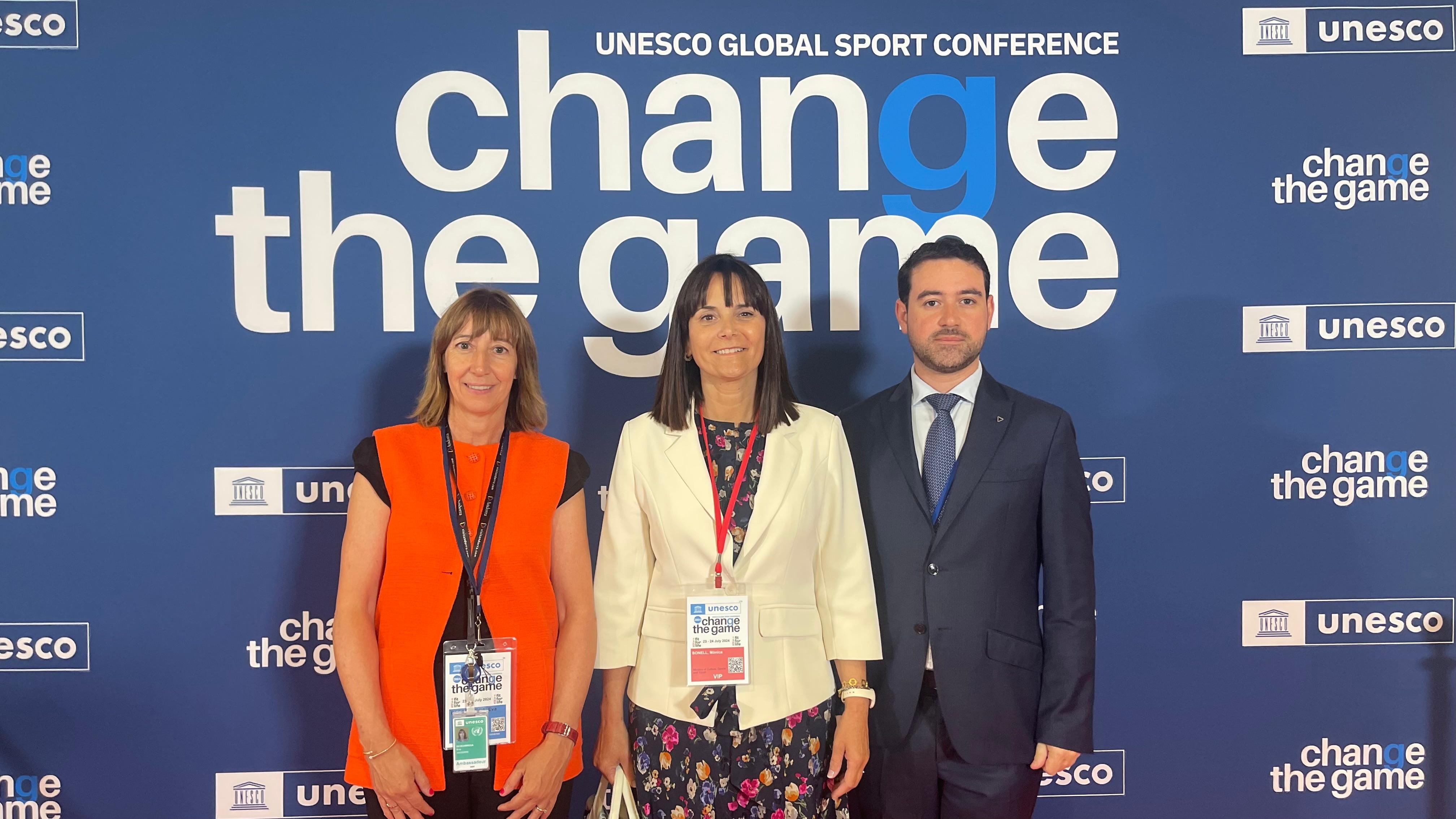 Bonell destaca el compromís d’Andorra amb la sostenibilitat en l’àmbit esportiu a la Conferència mundial de l’esport a París