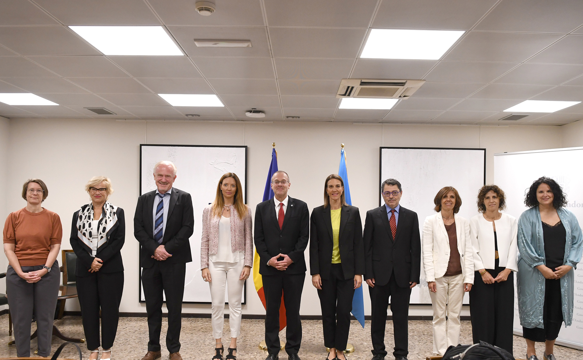 El director regional de l’OMS a Europa, Hans Kluge, elogia el Pacte nacional de salut durant la visita oficial a Andorra