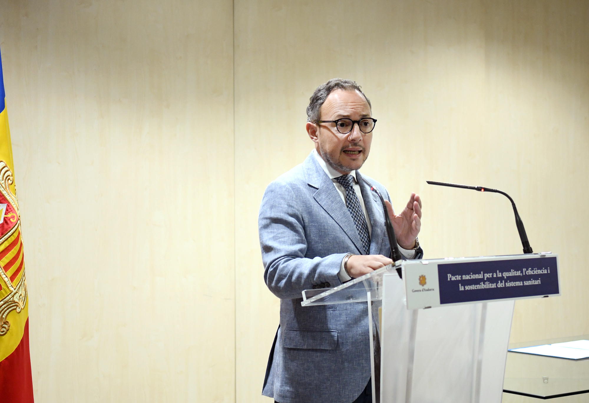 Un total de 39 entitats signen el Pacte nacional per a la qualitat, l’eficiència i la sostenibilitat del sistema sanitari