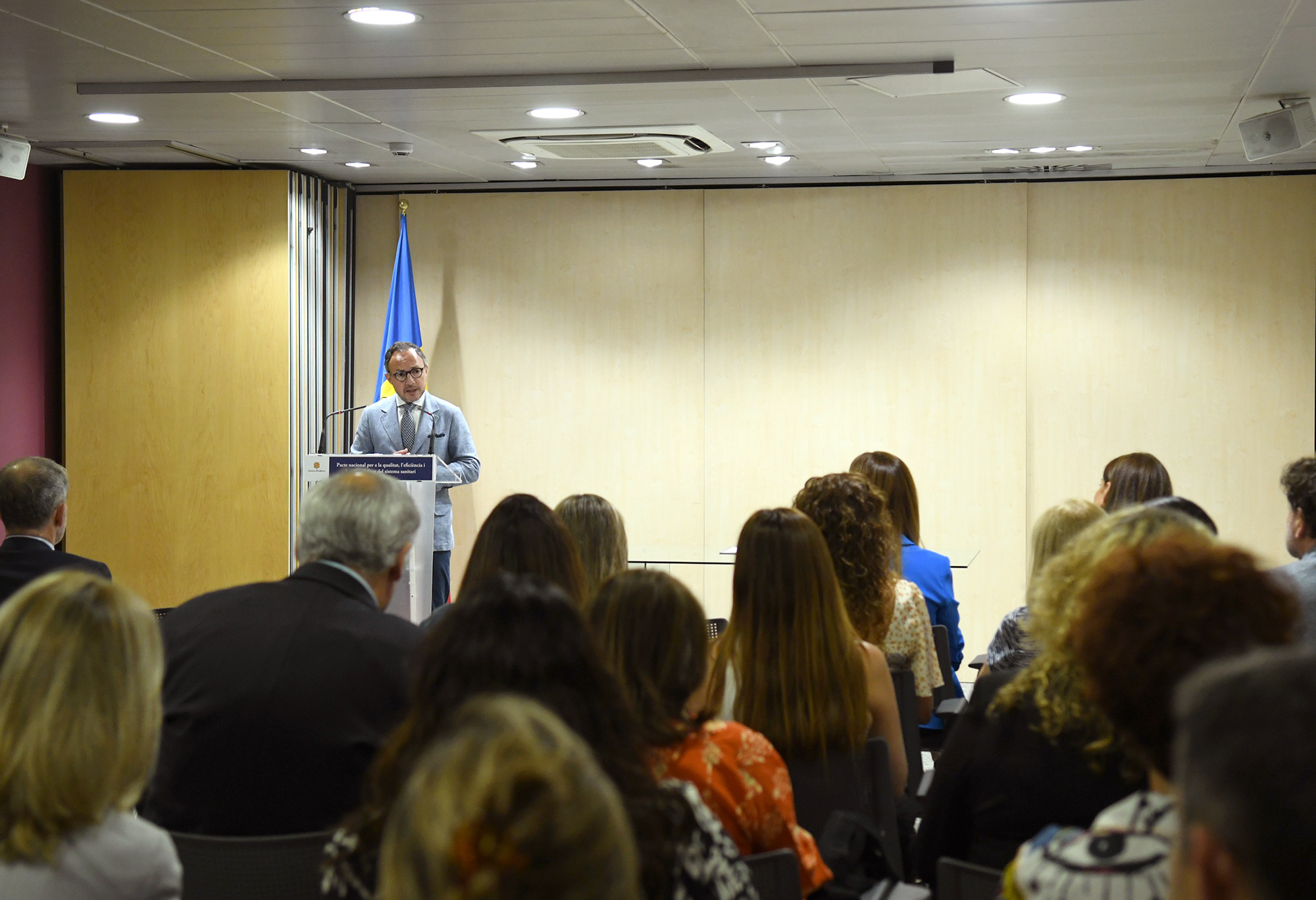 Un total de 39 entitats signen el Pacte nacional per a la qualitat, l’eficiència i la sostenibilitat del sistema sanitari