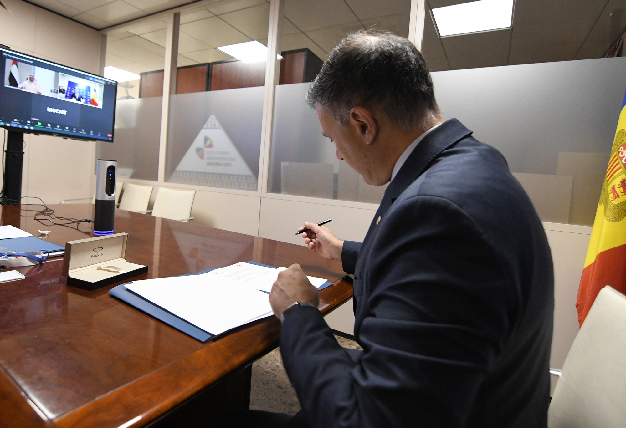 Col·laboració en matèria de digitalització de l’Administració entre Andorra i els Emirats Àrabs Units