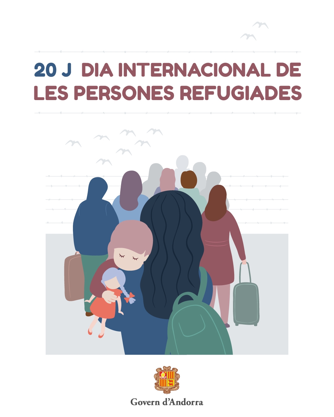 El Govern se suma al Dia internacional de les persones refugiades amb una campanya de sensibilització