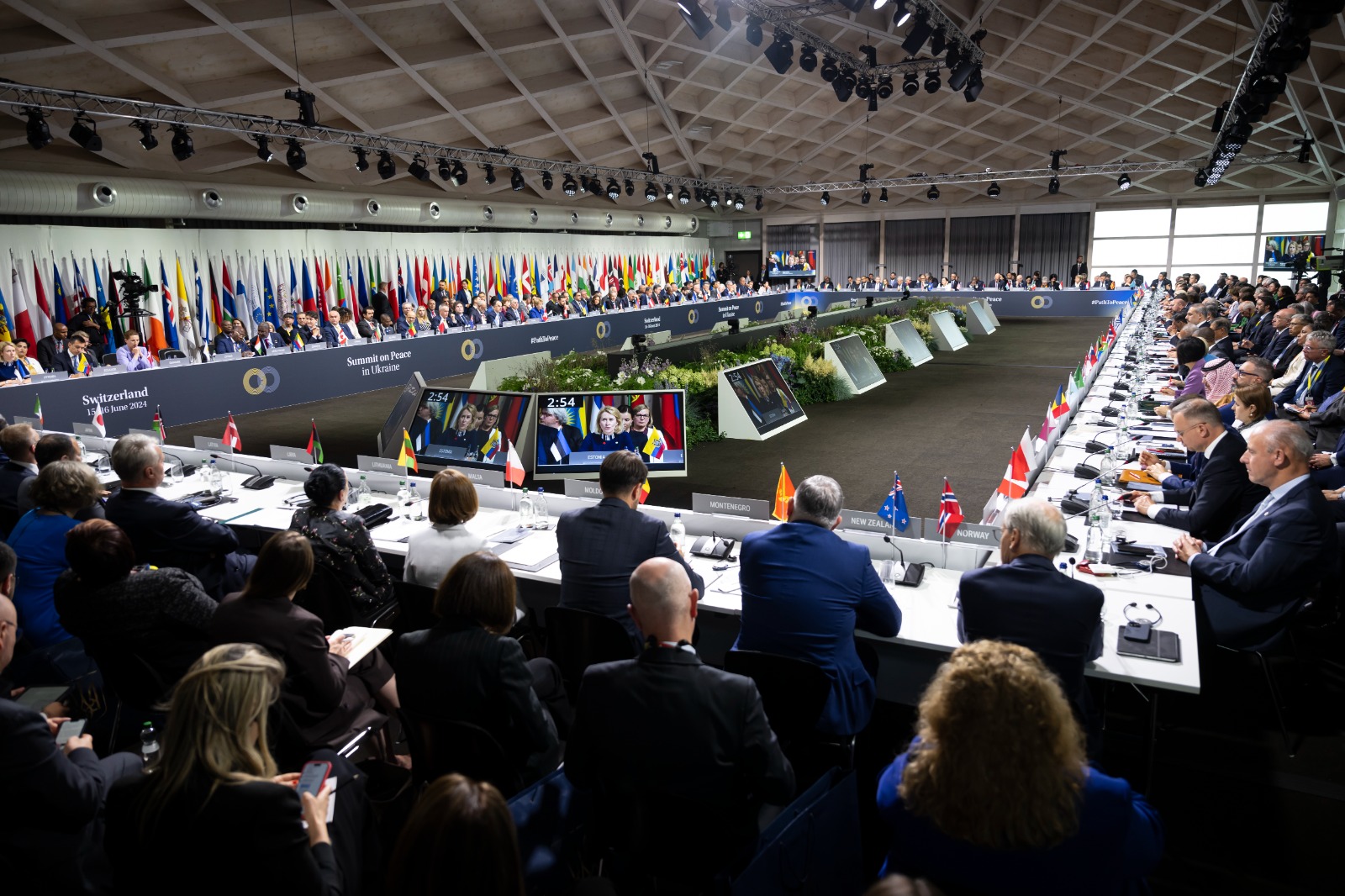 El cap de Govern, Xavier Espot, present a la Cimera per la pau a Ucraïna