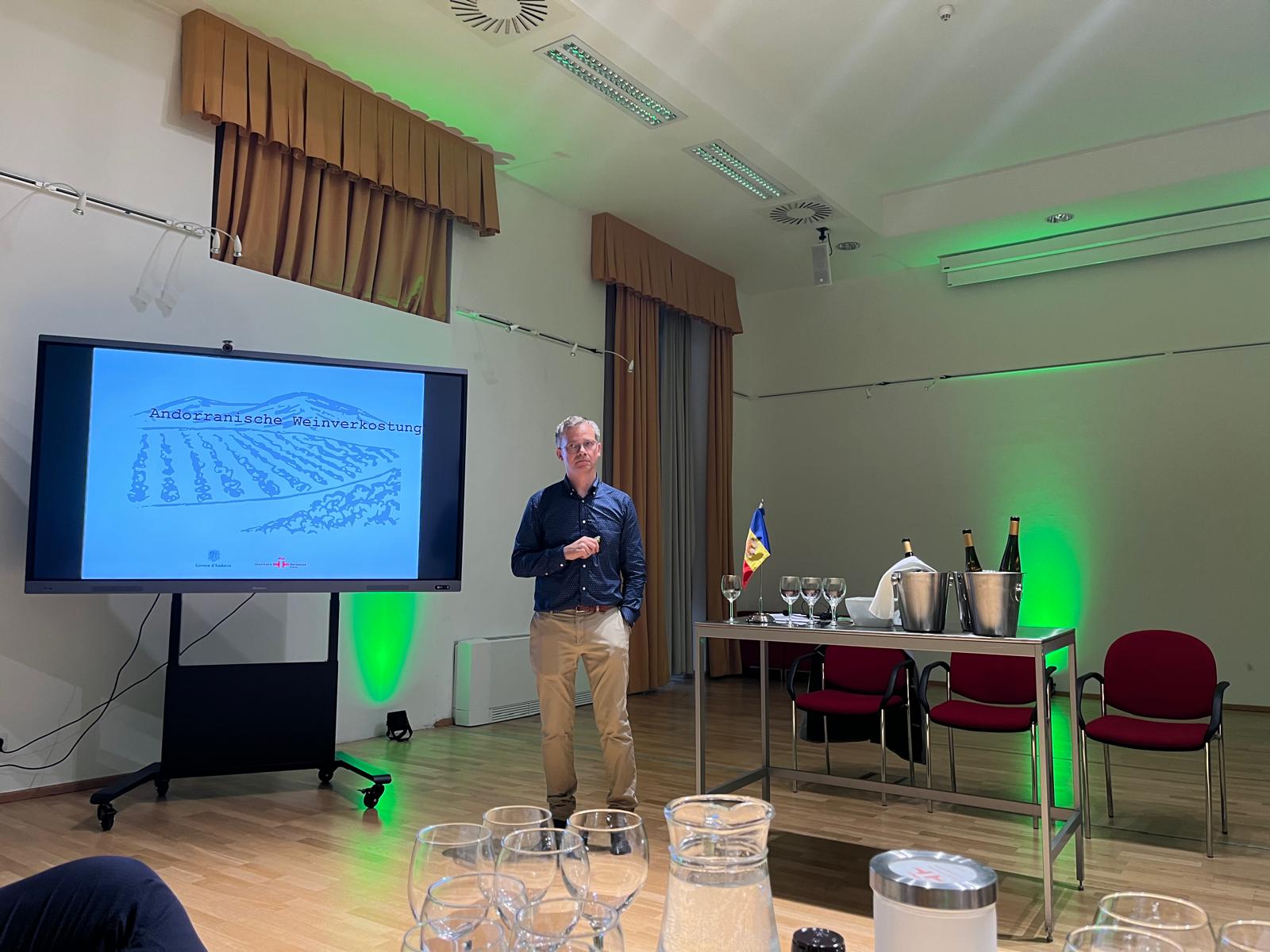 Els vins d’Andorra participen en el Cicle Degusta a Viena