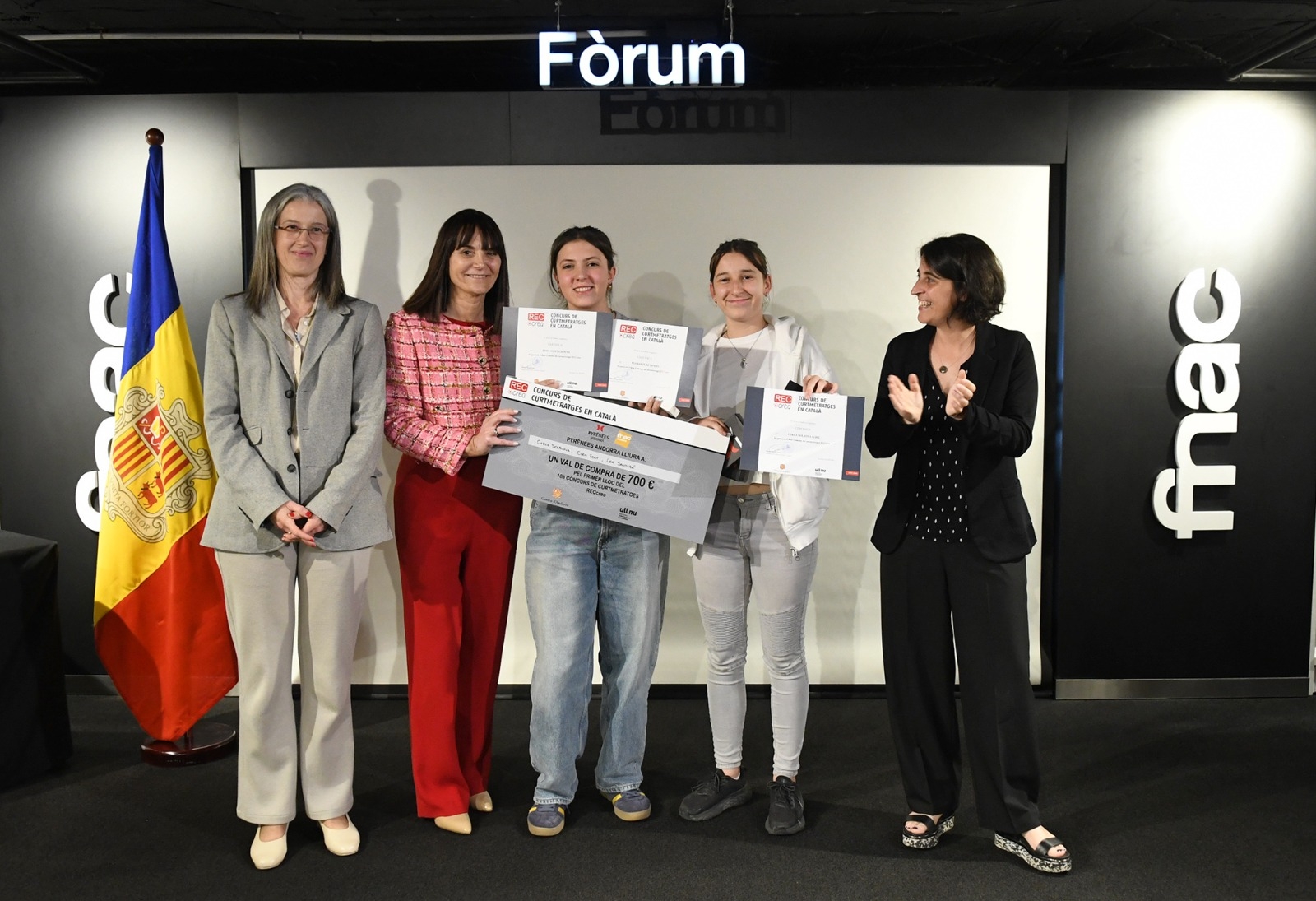 ‘Escapatòria’, de Carla Solsona, Eden Font i Lea Santuré, s’endú el 10è Concurs de curtmetratges RECcrea