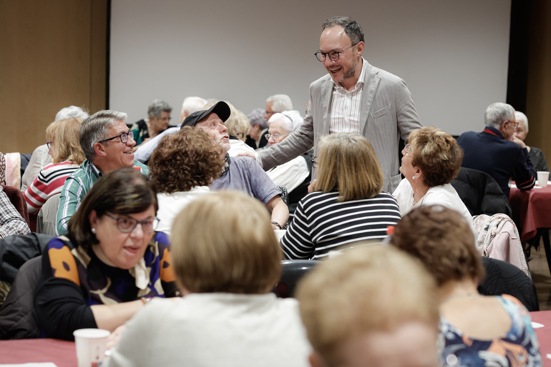 Xavier Espot remarca el compromís del Govern amb el benestar de la gent gran